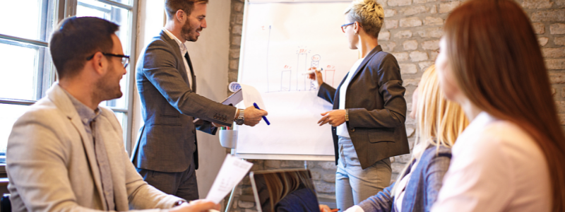 A Group of People in a Meeting A Group of People in a Meeting