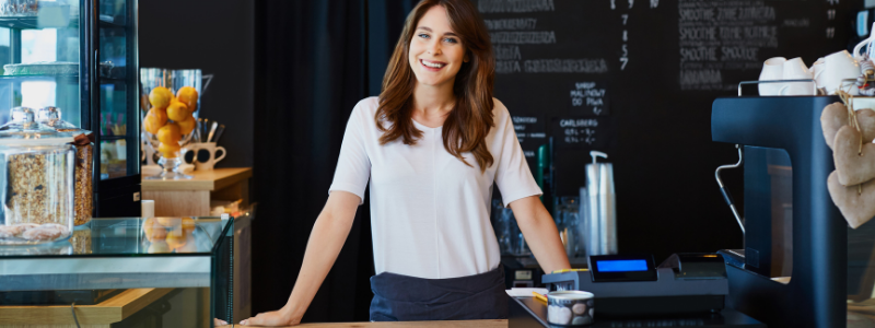 Woman in Front of Table Woman in Front of Table