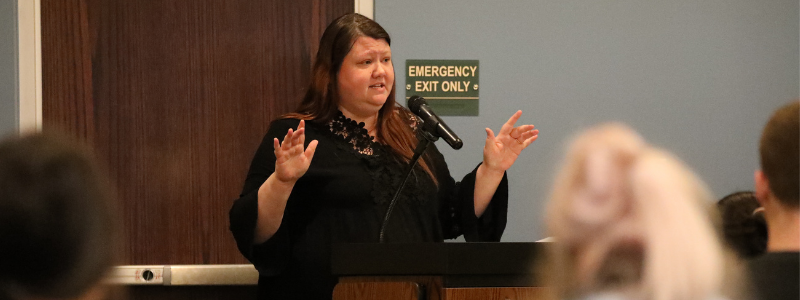 Woman Speaker Woman Speaker