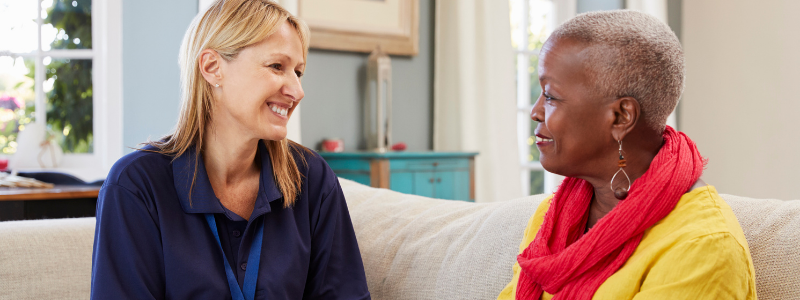 Two Women Speaking to Each Other Two Women Speaking to Each Other
