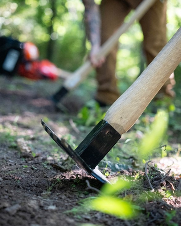 Equipment for a bike trail Equipment for a bike trail