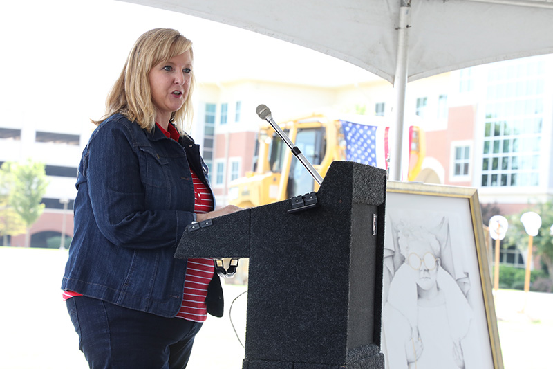 construction student Dena