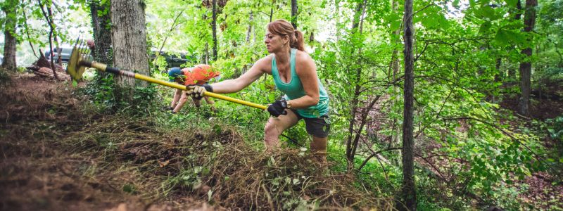 Woman Digging Into Dirt Woman Digging Into Dirt