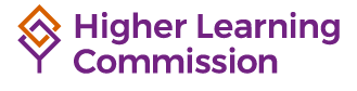 Higher Learning Comission Logo Higher Learning Comission Logo