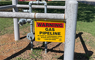 Natural Gas Sign Natural Gas Sign